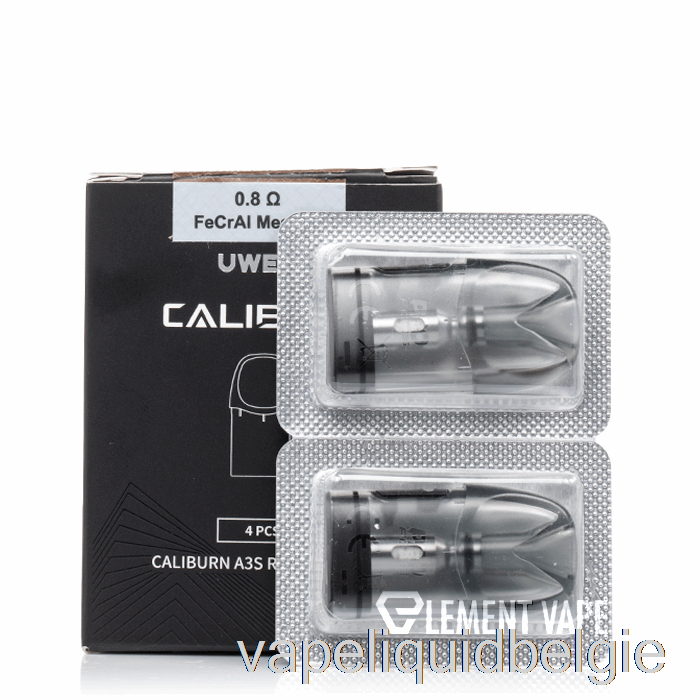 Vape België Uwell Caliburn A3s Vervangende Pods 0.8ohm Pods